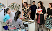 非遗不遗  匠心传承 ——车坊实小草编艺术实践工作坊亮相园区艺术展