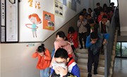 车坊实验小学举行消防应急疏散演练