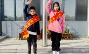 淞泽校区第十三周升旗手事迹